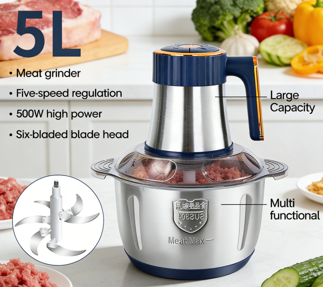 High-grade 5L 304 Stainless St - Kitchen Gadgets Vegetable Chopper 评论和价格